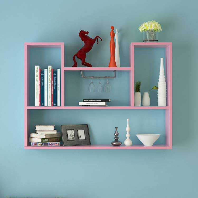 Kệ gỗ trang trí KG-02