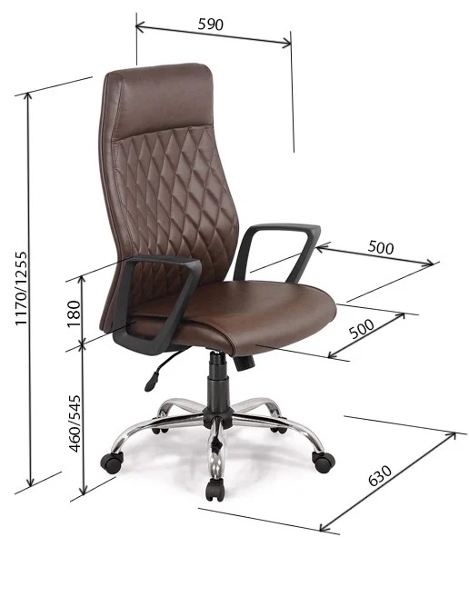 Ghế da trưởng phòng GX405B-M