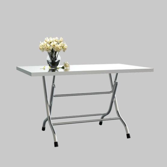 Bàn ăn inox gấp Xuân Hòa BI-1270-304