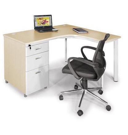 Bàn làm việc chữ L liền hộc BLT(P)14H5-CO