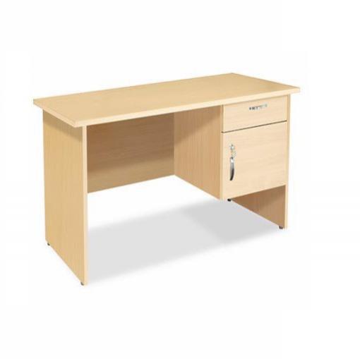 Bàn làm việc hộc liền 190 BG04M màu vân gỗ