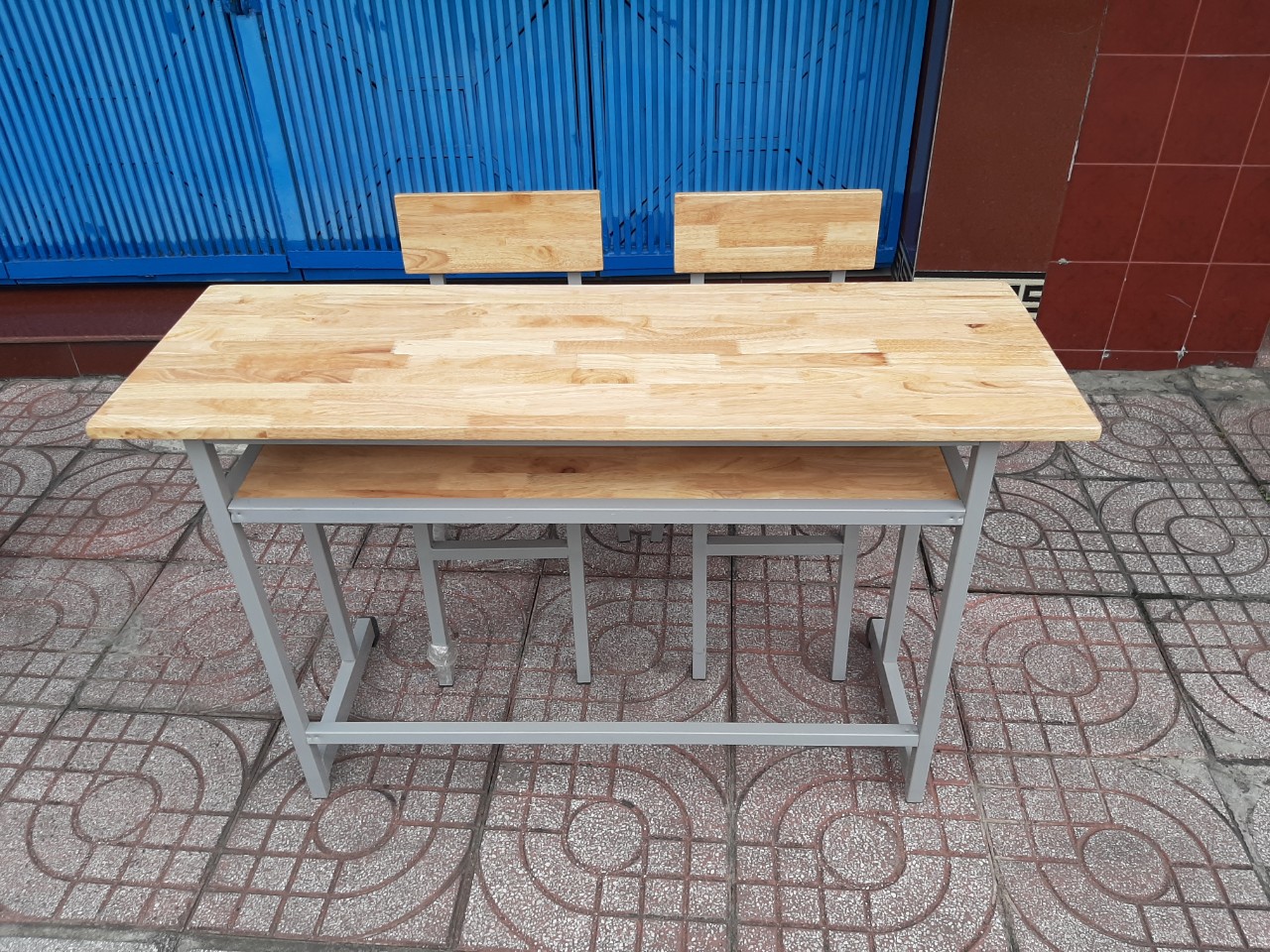 Bàn ghế học sinh trường học BHS123-CS