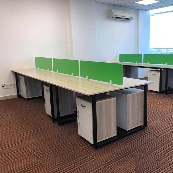 Cụm bàn làm việc 6 chỗ CBV06-1