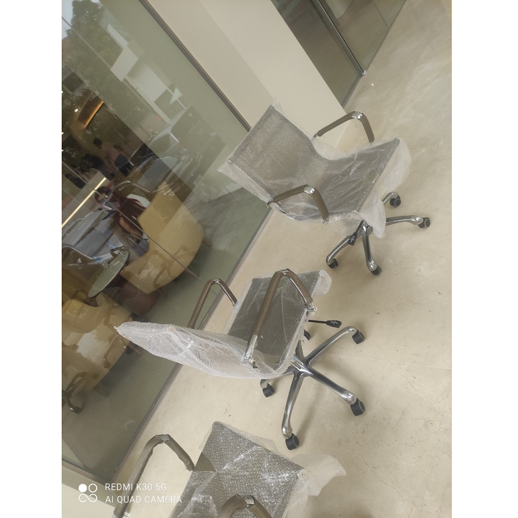 Ghế xoay lưới văn phòng PTG506, Ghế PT316B màu vàng đồng