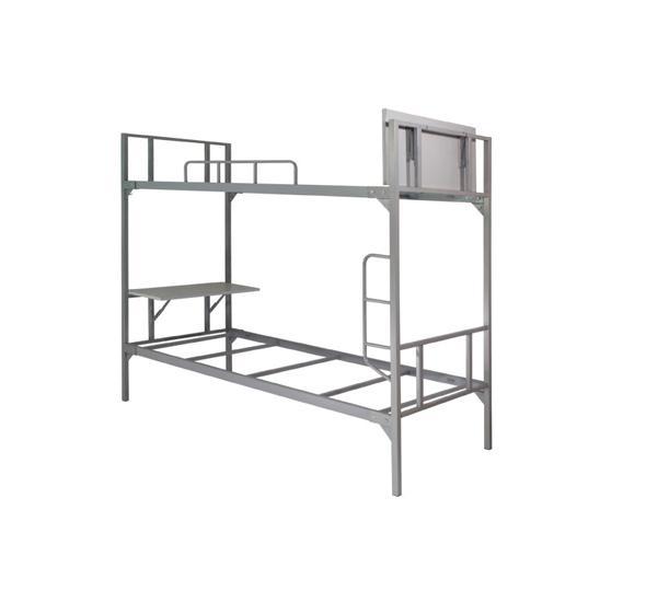 Giường tầng sắt kèm bàn JS-2T-B