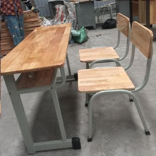 Bàn ghế học sinh gỗ cao su BHS-CS2