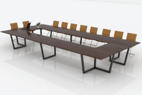 Bàn họp chân sắt XBH-CS02