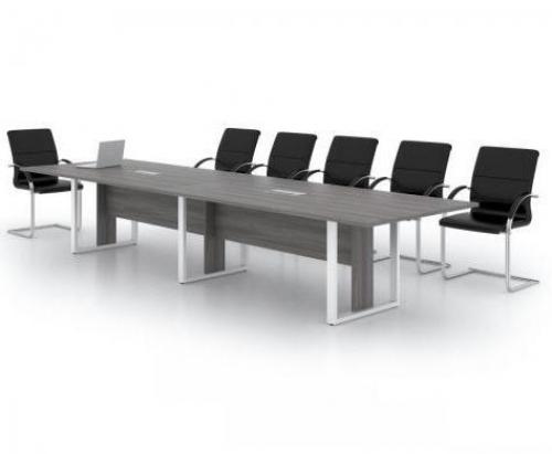 Bàn họp chân sắt BHCS-01M