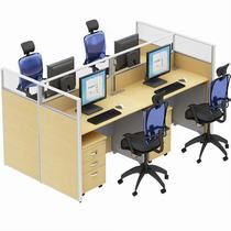 Vách ngăn bàn làm việc bằng gỗ kính VNGK