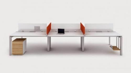 Vách ngăn bàn làm việc kính VNK-03