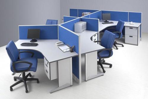 Vách ngăn bàn làm việc bằng nỉ PTVNN-03