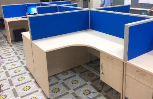 Vách ngăn nỉ trên mặt bàn VNNN-05