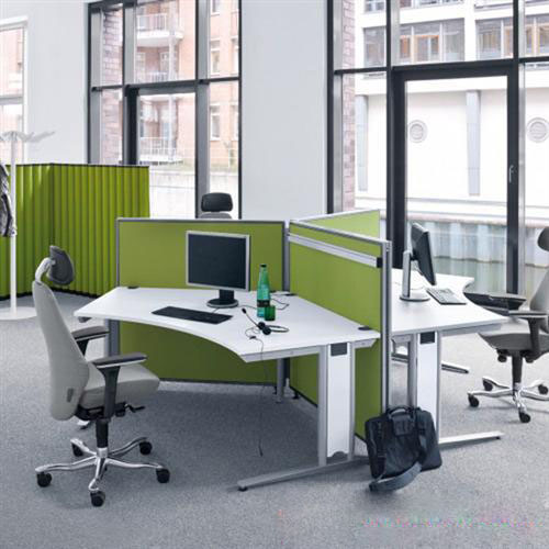 Vách ngăn khung nhôm bọc nỉ VNKNN